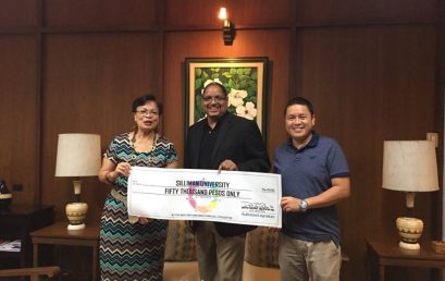 Divinity School receives donation from Qualfon Philippines