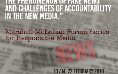 “Journalism Under Attack: The Phenomenon of Fake News and Challenges of Accountability in the New Media.”