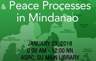 A Seminar on History of Conflict & Peace Processes in Mindanao