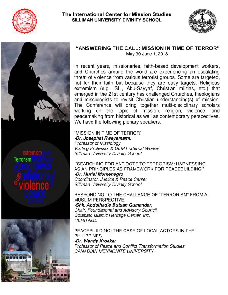 International Confab in May Tackles ‘Mission in Time of Terror ...
