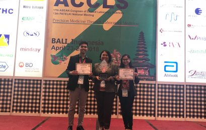 Faculty Clinches Best Poster Award in Clinical Lab Sciences ASEAN Congress