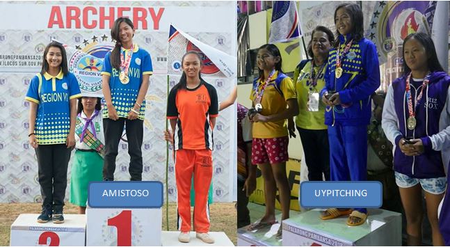 Amistoso, Uypitching Bag 6 Gold Medals in Palarong Pambansa
