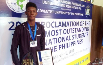 Sillimanian wins outstanding international student award