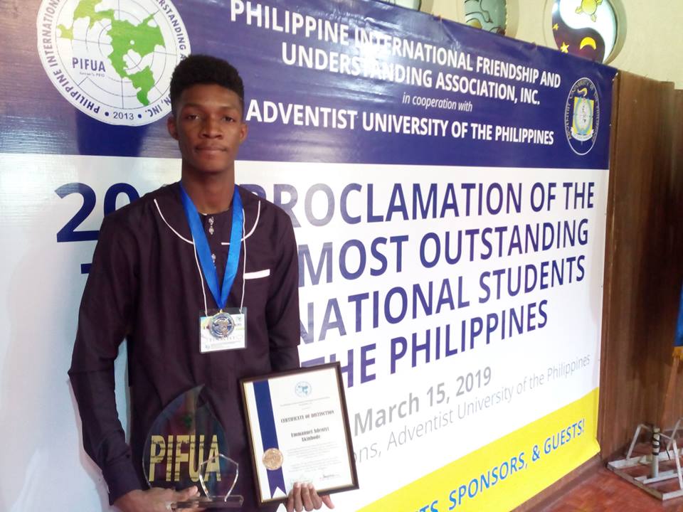 Sillimanian wins outstanding international student award