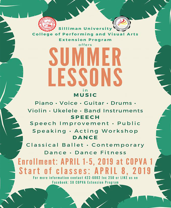 COPVA Summer Lessons COPVA Summer Lessons
