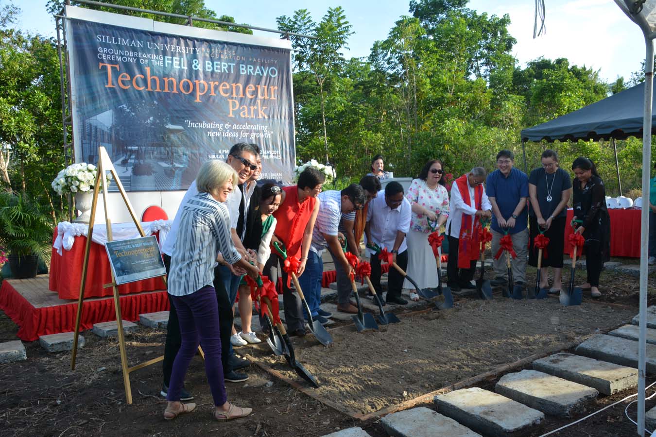 Silliman University breaks ground for business incubation facility