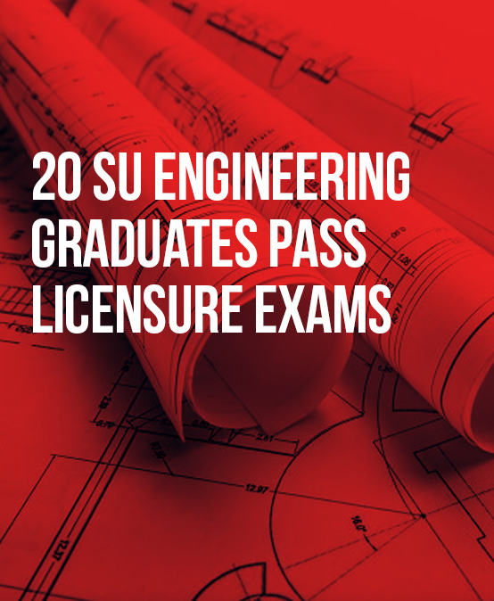 20 SU Engineering graduates pass licensure exams