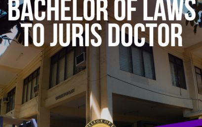 First Conferral Ceremony for Bachelor of Laws to Juris Doctor