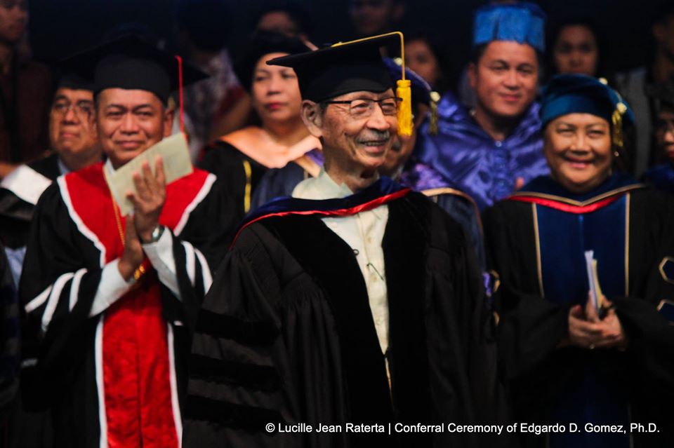 Remembering SU honorary doctorate recipient, National Scientist Edgardo D. Gomez
