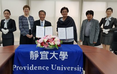 MoU signing with Taiwan-based Providence University