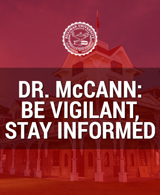 Dr. McCann: Be vigilant, stay informed 