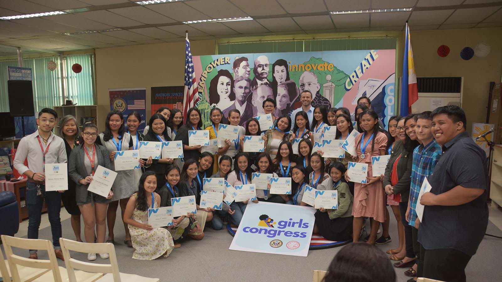 SU, US Embassy conclude first Girls Congress