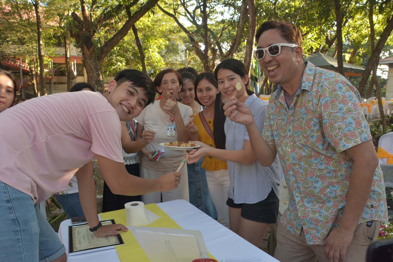 OSS holds International Food Fair, tree planting