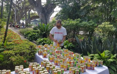 SU distributes rice, canned goods to outsourced personnel