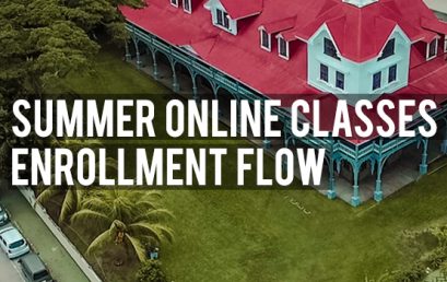 Summer Online Classes Enrollment Flow