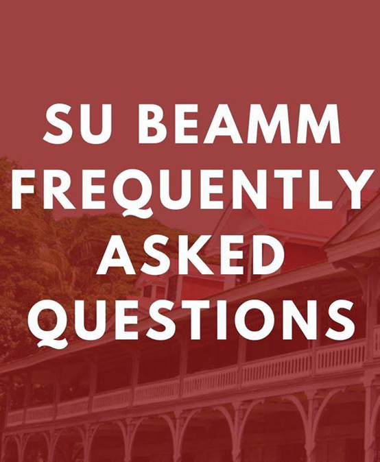 SU-BEAMM Frequently Asked Questions