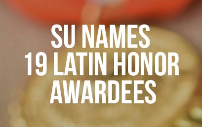 SU names 19 Latin Honor awardees