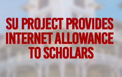 SU project provides internet allowance to scholars