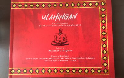 SU research on Manobo epic gets translated to Filipino by NCCA