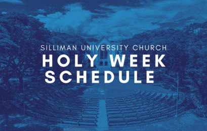 SU Church Holy Week Celebration Schedule