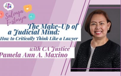 Salonga Center holds talk on how to ‘think critically like a lawyer’
