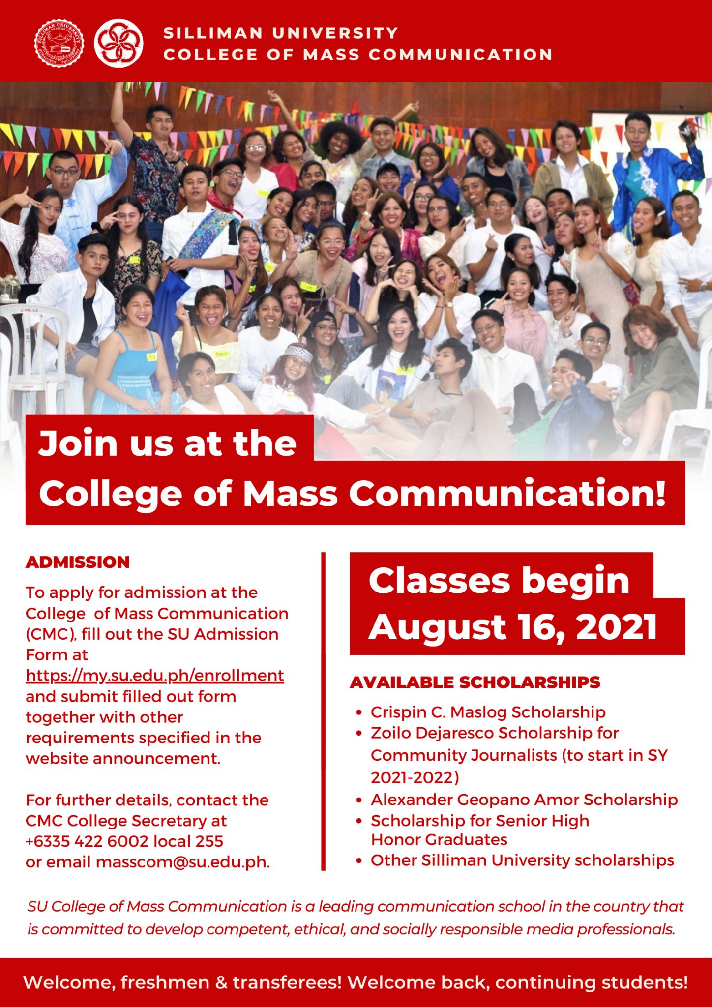 College of Mass Communication Silliman University