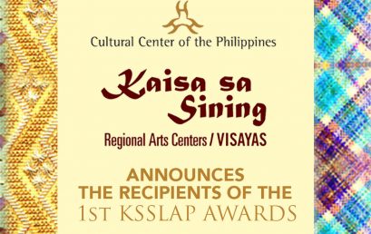 SU CAC, professors awarded by CCP as prime movers of culture in the Visayas