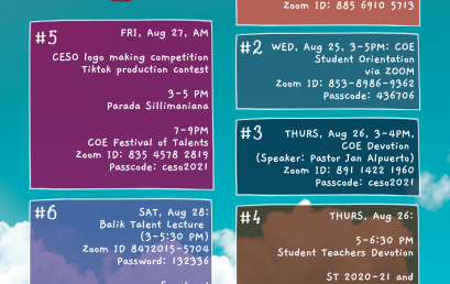 College of Education Founders Day Events