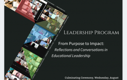 From Purpose to Impact: Reflections and Conversations in Educational Leadership