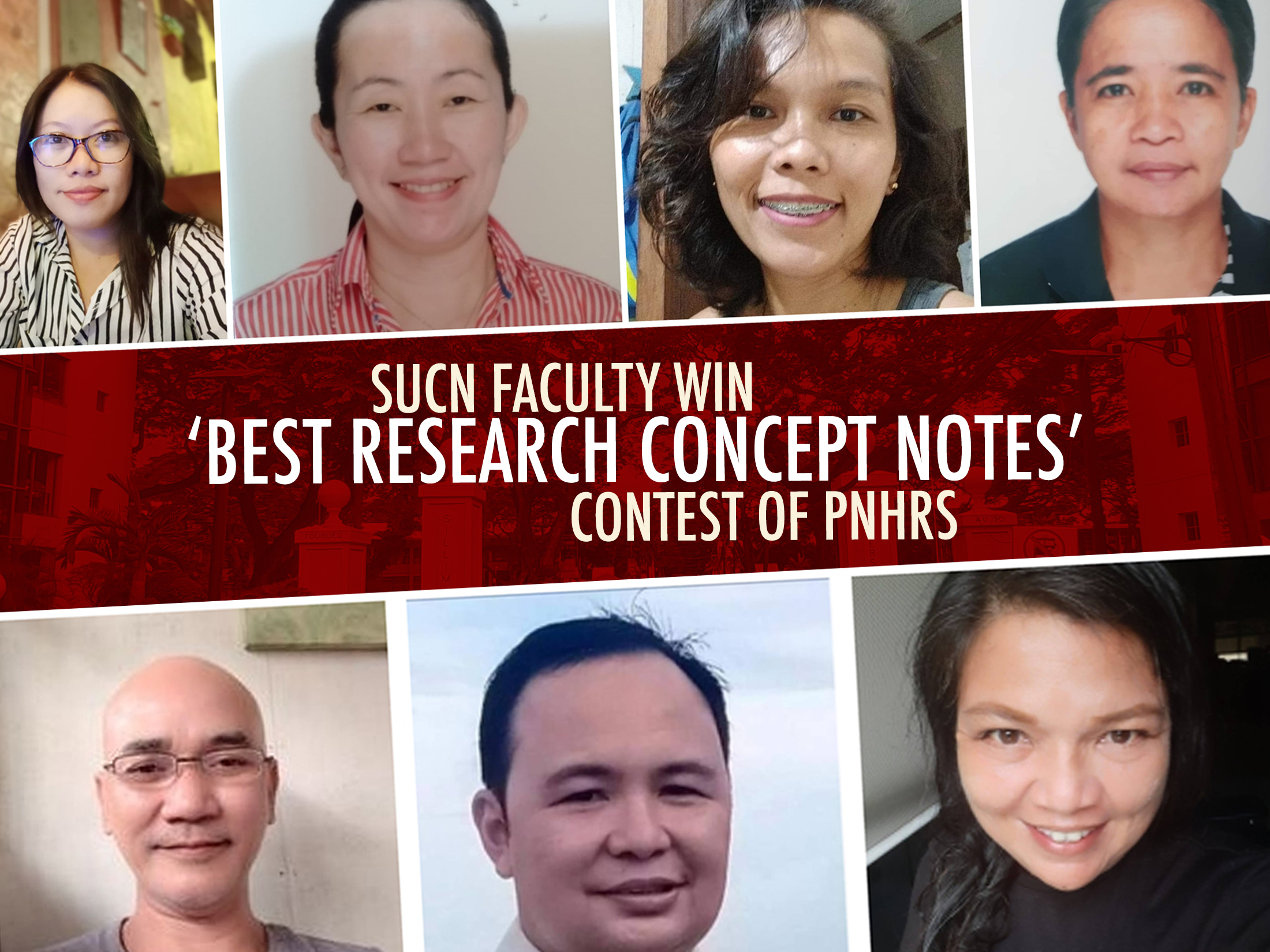 SUCN faculty win ‘Best Research Concept Notes’ contest of PNHRS
