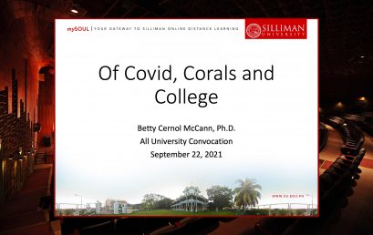 Of Covid, Corals and College