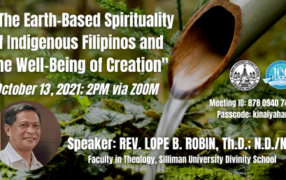 Divinity School marks Indigenous Peoples Month with webinar on Filipino Earth-Based Spirituality