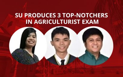 SU produces 3 top-notchers in Agriculturist exam