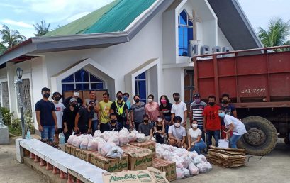 SU distributes relief goods in Manjuyod, Bindoy [#SUTyphoonOdetteInitiative Update]