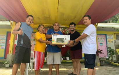 SU donates printers to Apo Island schools