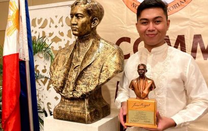 CMC student named Most Outstanding Jose Rizal Model Student of the Philippines