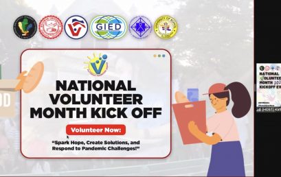 SU, PNSVCA kick off National Volunteer Month