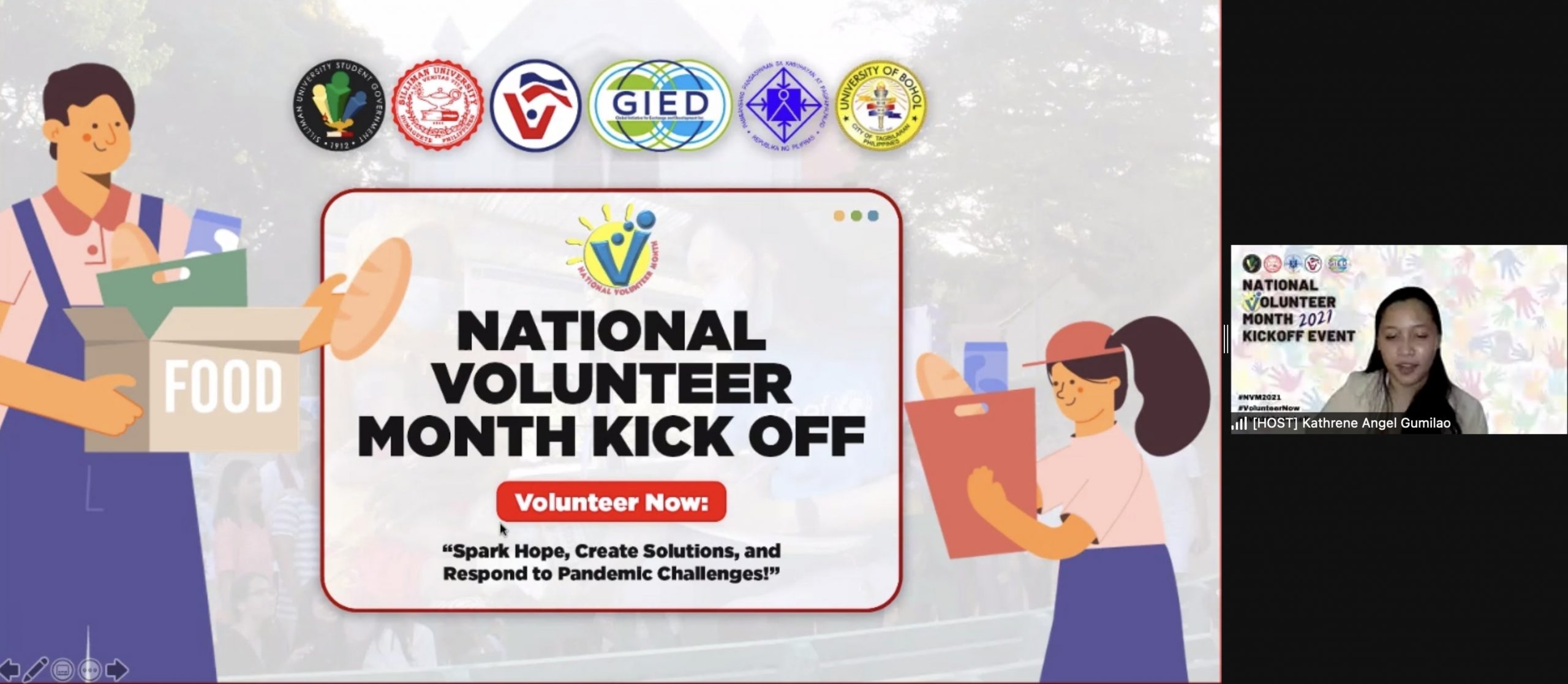 SU, PNSVCA kick off National Volunteer Month