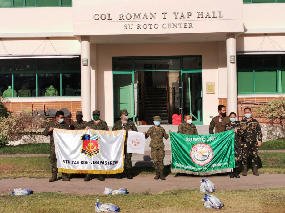 SUROTC Unit receives Military Commendation Medals from AFP