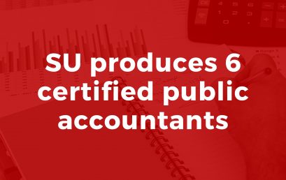 SU produces 6 new certified public accountants