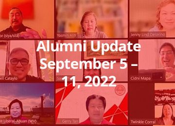 Alumni Update September 5 – 11, 2022