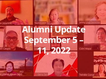 Alumni Update September 5 – 11, 2022