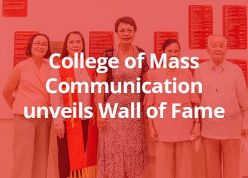 College of Mass Communication unveils Wall of Fame