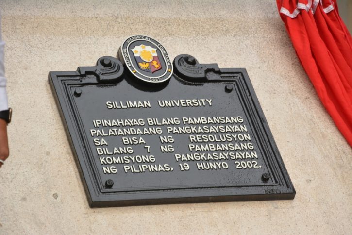 SU Unveils Marker As A National Historical Landmark | Silliman University