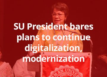 SU President bares plans to continue digitalization, modernization