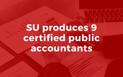 SU produces 9 certified public accountants