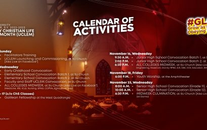 University Christian Life Emphasis Month