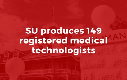 SU produces 149 registered medical technologists