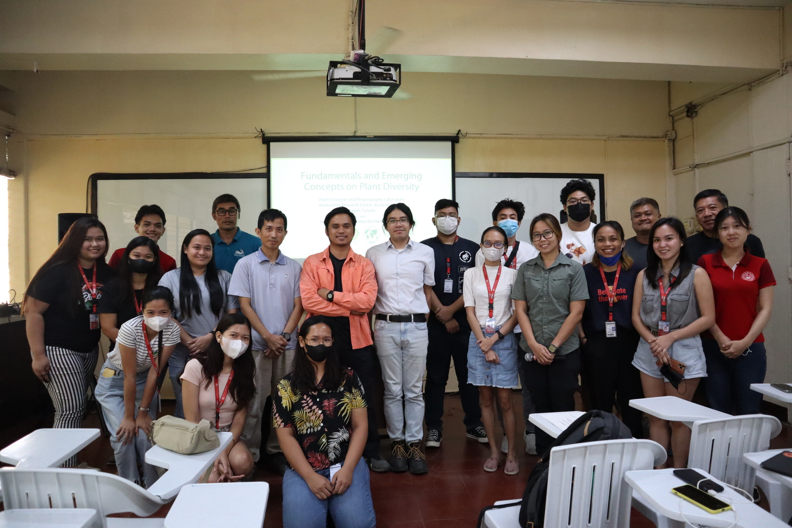Biology Department hosts lecturers from Biodiversity Research Center Academia Sinica, Taiwan