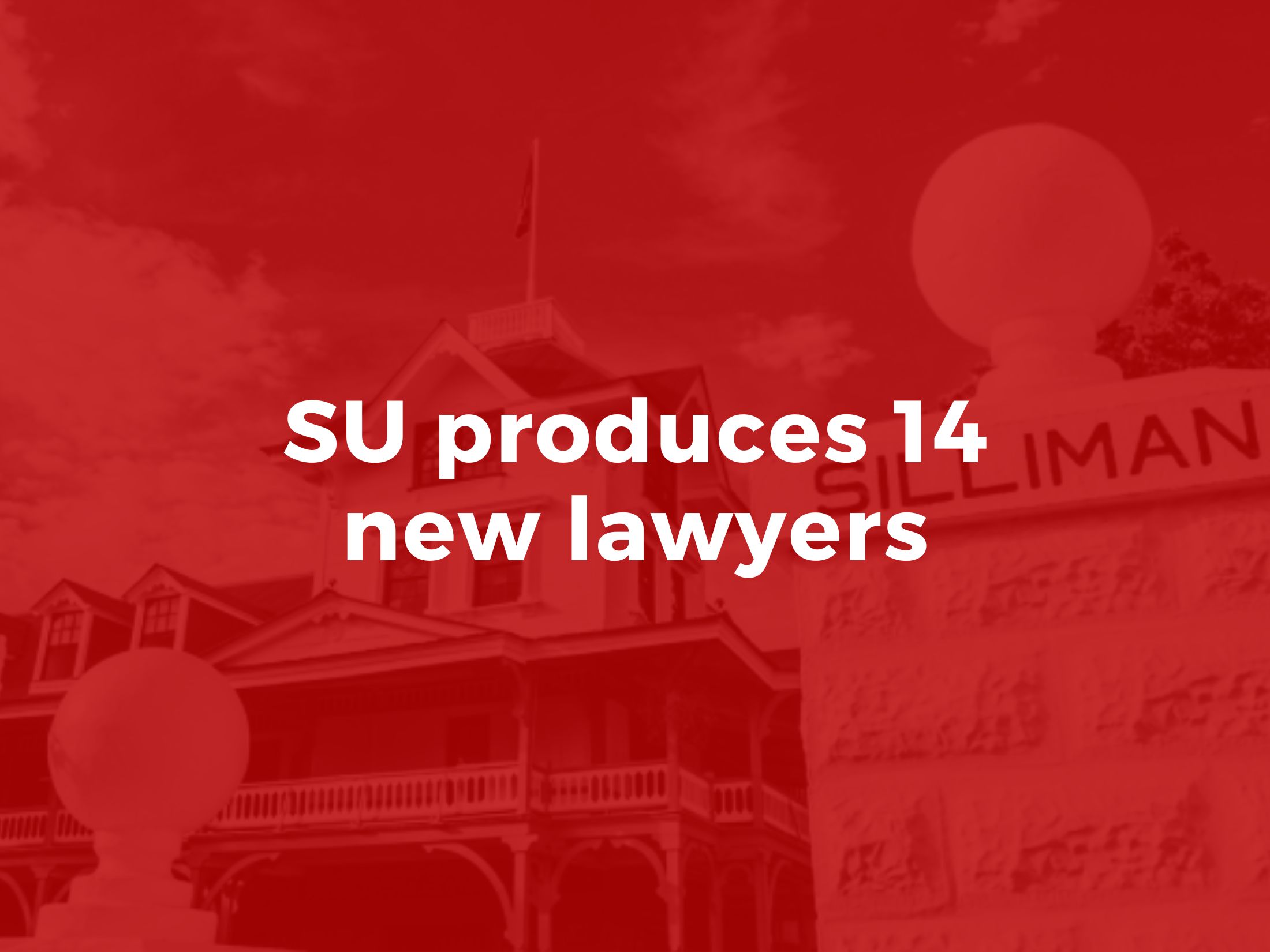 SU produces 14 new lawyers